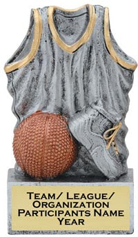 Basketball Sport Jersey Resin Trophy [RSJ-BK]