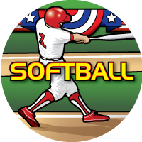 Softball - Male Batter Insert [TD-4400]