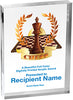 Chess Vibrix Acrylic Award [ACB57V-CS]