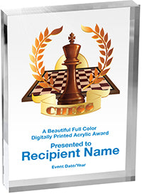 Chess Vibrix Acrylic Award [ACB57V-CS]