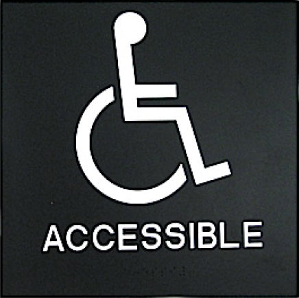 Handicap Accessible Sign [SSJP-HAACC]
