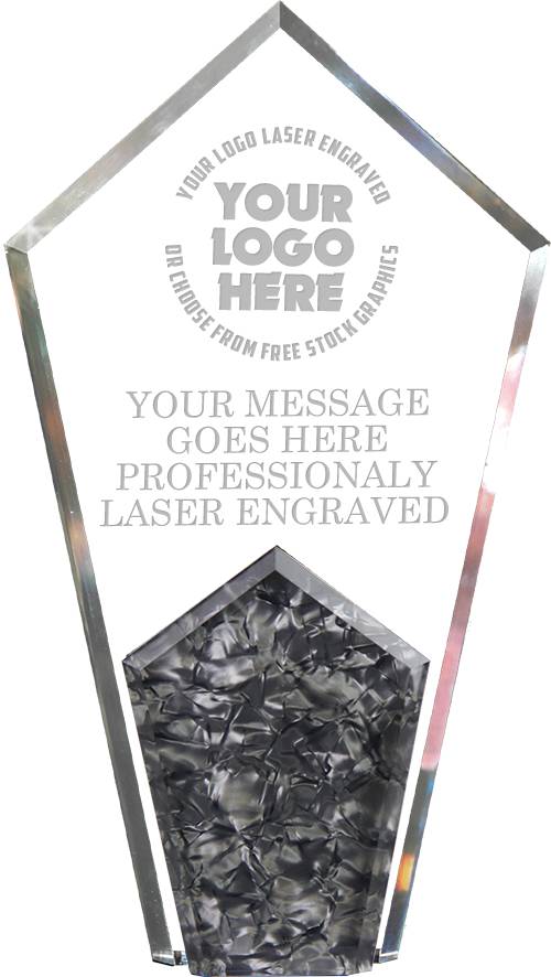 Pearl Peak Acrylic - 10x5.75x1.25 [ARBPP-10]