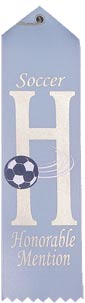 Soccer Honorable Mention Event Ribbon [R8SER-SC-H]