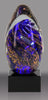 Swirling Egg Shaped Art Glass [AGM39]