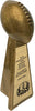 Antique Gold Football Resin Award- 15 inch [RFTB-102]