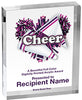 Cheer Vibrix Acrylic Award [A34BV-CH]