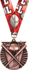 Baseball Victory Medal- Bronze [MVM2-BS-B]