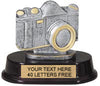 Camera Pewter Finish Resin Trophy [SGR210C]