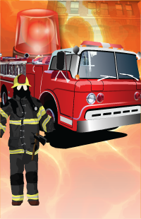 Firefighter Plaque Insert [BBP-1670]