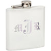 TahoeÂ© Powder Coated Insulated 6 oz Flask - White [TMLG19-WHT]