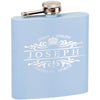 TahoeÂ© Powder Coated Insulated 6 oz Flask - Light Blue [TMLG19-LBLU]