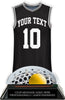 Lacrosse Female Jersey Colorix-T Acrylic Trophy- Black [TACR7-JSY-LC-BLK-F-Q]