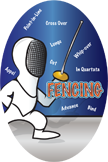 Fencing- Kids Oval Insert [OV-1788]