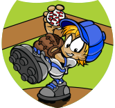 Baseball Pee-Wee Shield Insert [SH-3443]