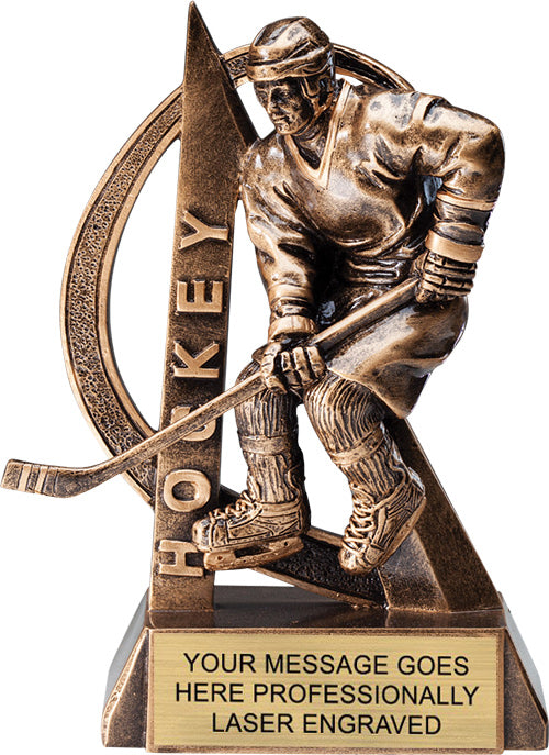 Hockey Ultra-Action - 6.5" Resin Trophy [RMUA6-HK]