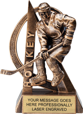 Hockey Ultra-Action - 6.5" Resin Trophy [RMUA6-HK]