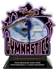 Gymnastics Colorix-T Acrylic Trophy - 6.25 inch [TACR6-GF-Q]
