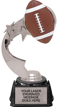 Football Twistar Trophy- Silver [TWST7-FB-S]