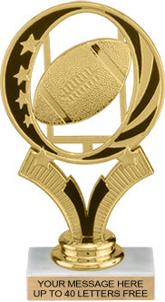 Football Midnight Star Theme Trophy [TJMS5-FB]