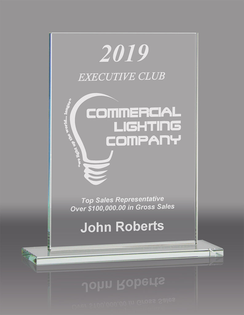 Rectangle Jade Crystal- 8.5 inch [GJM511]