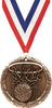 Basketball M2CX Medal- Bronze [M2CX-BK-B]
