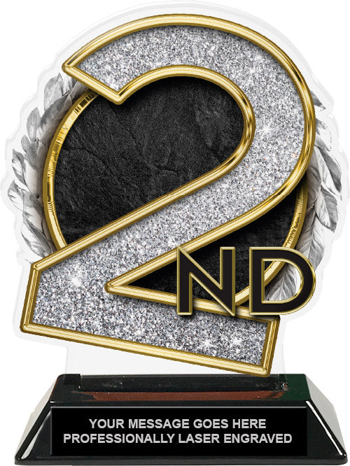 2nd place Colorix-T Acrylic Trophies