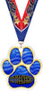 Citizenship Paw Acrylic Medal- 2.75 inch [MACR2-PAW-CZ-Q]