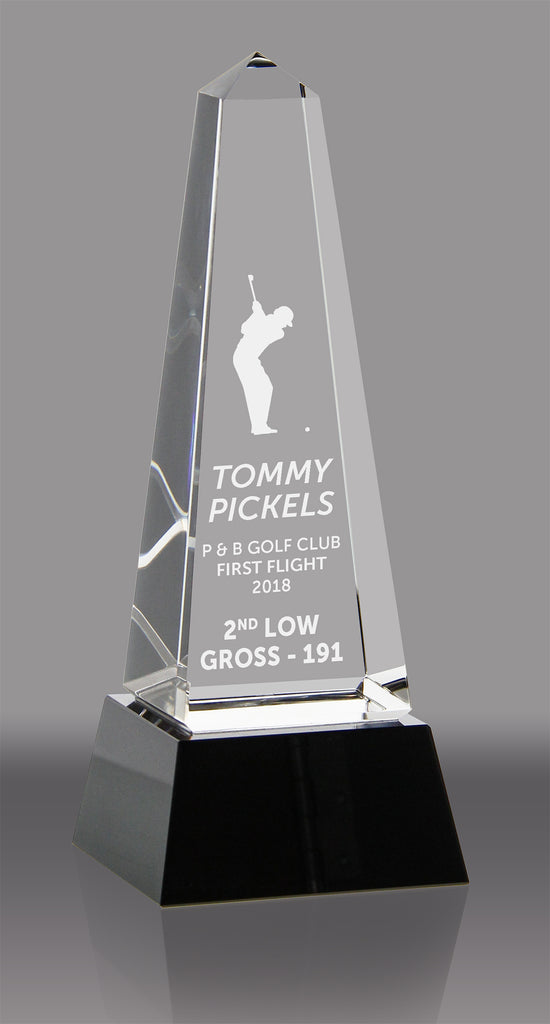 Empire Monolith Crystal Award - 8 inch [CF30-8-X]