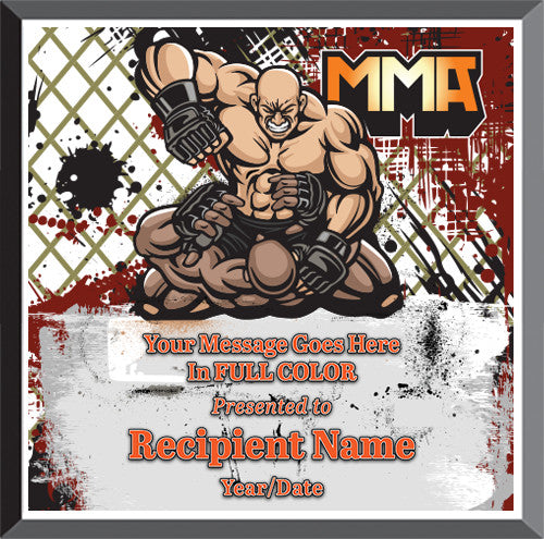 MMA Square Graphix Plaque [PGFXQ66-MMA]