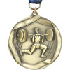 Weightlifting Male Banner Edge Medal [M2RE-WLM]