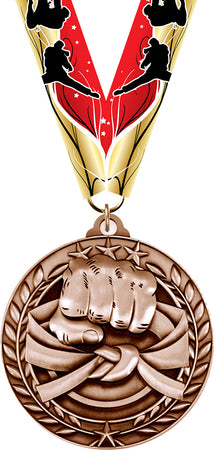 Martial Arts Dimensional Medal- Bronze [MSW2-MA-B]