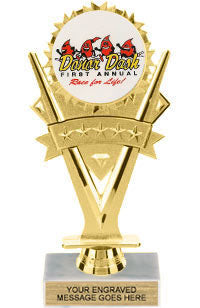 Five-Star Victory Custom Insert Trophy [TXi-J57]