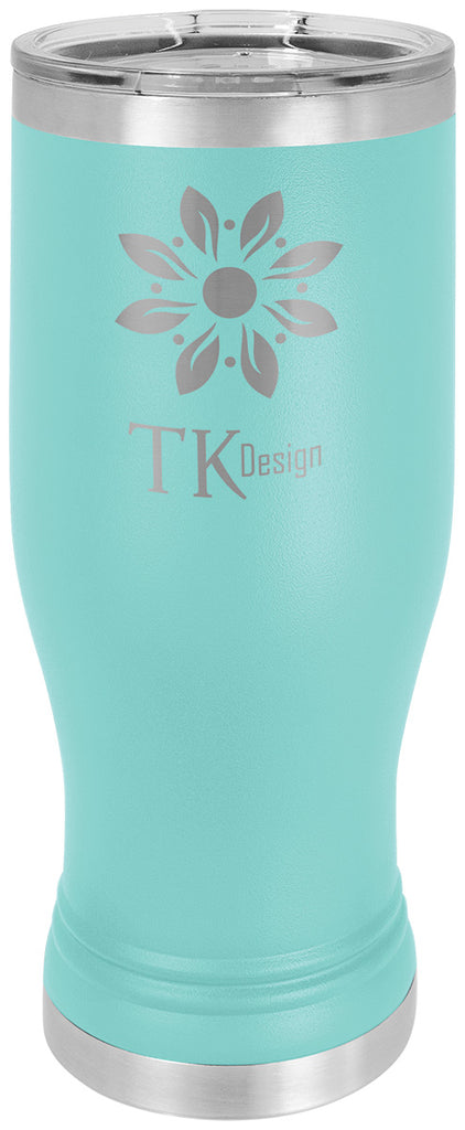 20 oz. Polar Camel Pilsner w/ Lid - Teal [PCJ9-76]