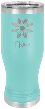 20 oz. Polar Camel Pilsner w/ Lid - Teal [PCJ9-76]