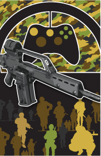 Video games- Military Plaque Insert [BBP-2201]