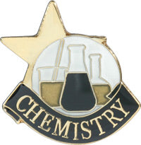 Scholastic Star Pins- Chemistry [PB112]