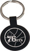 Round Metal Key Chain- Black [KCRD110BK]