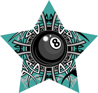 Billiards: Tribal Star Insert [ST-4307]