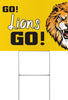 Lion Mascot Yard Sign - 24 x 18 inch [YS2418-MSCT-LION]
