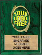 Custom Oval Insert Plaque [PXOV68]