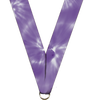 7/8 x 30 in. Purple Tie Dye Neck Ribbon [NKRB-4014]