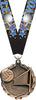 Volleyball Wreath Medal- Bronze [MP18-VB-B]