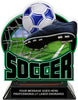 Soccer Colorix-T Acrylic Trophy [TACR6-SC-Q]