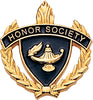 Honor Society 3D Enameled Scholastic Pin [PCM-WRT-HNRSCY]