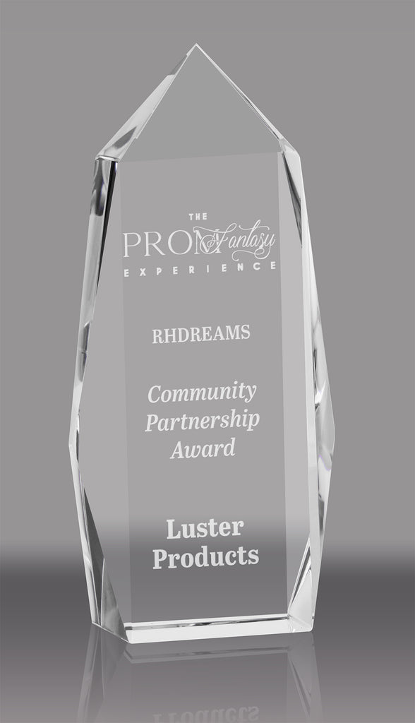 Crystal Apex Award - 8.75 inch [CF23-8-X]