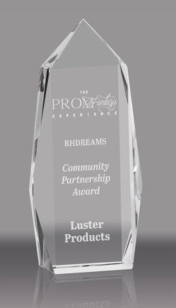 Crystal Apex Award - 8.75 inch [CF23-8-X]