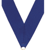 7/8 x 30 in. Blue Neck Ribbon [NKRB-1061]