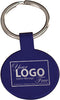 Round Metal Key Chain- Blue [KCRD112-BLU]
