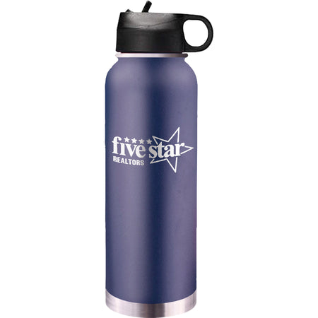 TahoeÂ© 32 oz. Insulated Water Bottle - Navy [TMLG17-NVY]