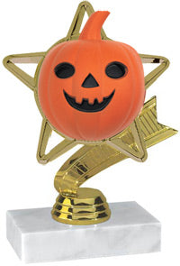 Trophy: Pumpkin Star Color Sport Theme [TCS90-PMKN]